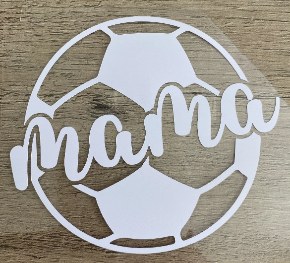 Soccer Mama, Vinyl Decal, Any Size & Color (Glitter Too)